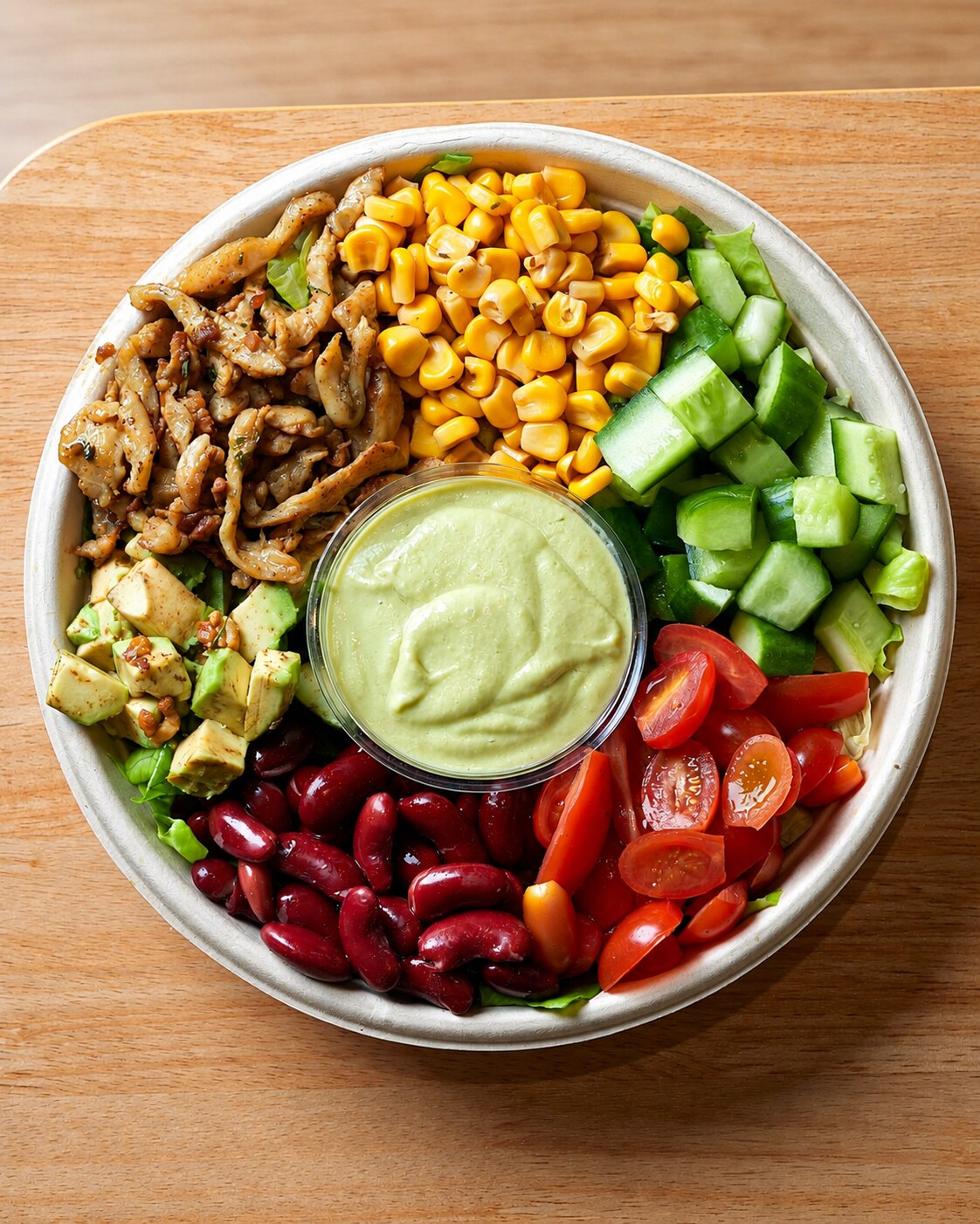 Green Spoon salad bowl